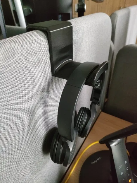 Giá đỡ tai nghe gắn trên vách ngăn văn phòng - Image 1