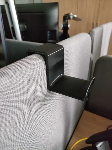 Giá đỡ tai nghe gắn trên vách ngăn văn phòng - Image 6