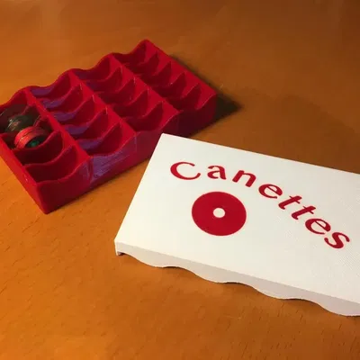 Giá đỡ cuộn chỉ Bobbin gắn chặt với tùy chọn inlay