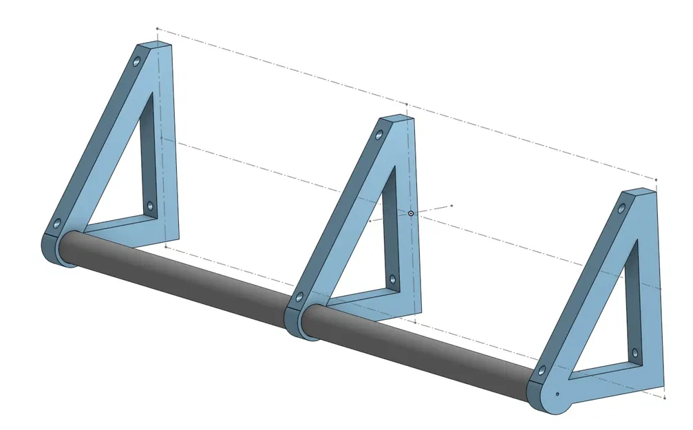 Giá đỡ cuộn filament tiết kiệm cho kho lưu trữ - Image 2