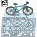 Bộ thẻ mini xe đạp địa hình mô phỏng 3D - Thumbnail 3