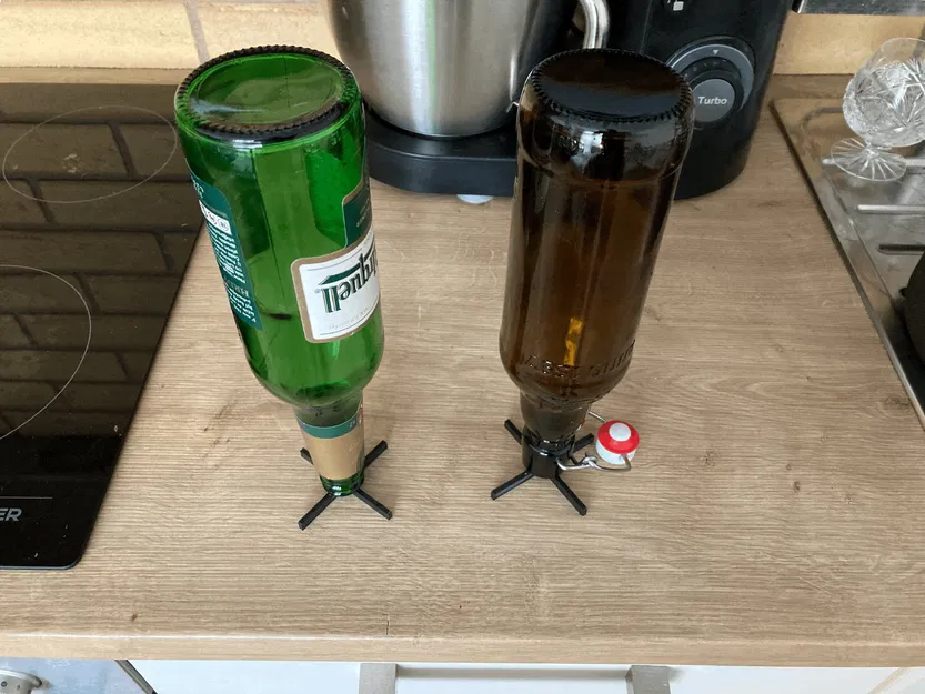 Giá đỡ chai bia tiện lợi để tháo nước - Image 7