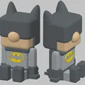 Figurine mini cube Batman làm từ Tinkercad - Thumbnail 2