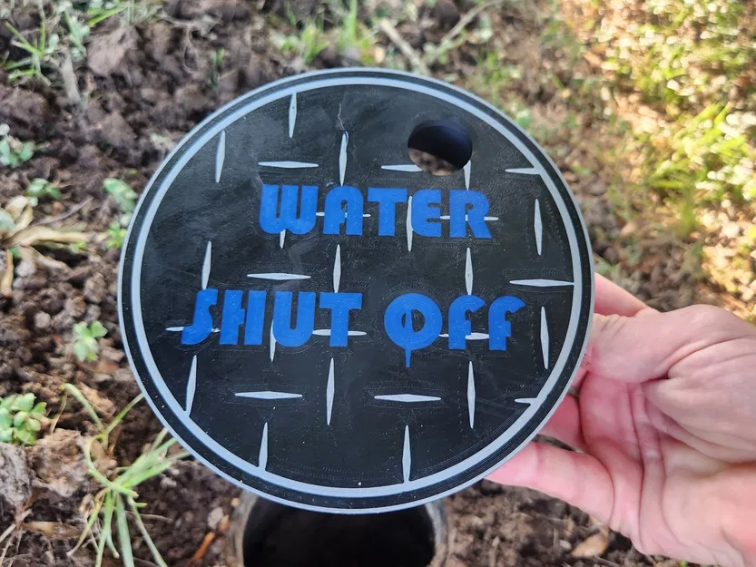 Nắp đậy van nước in 3D bằng PETG - Image 1