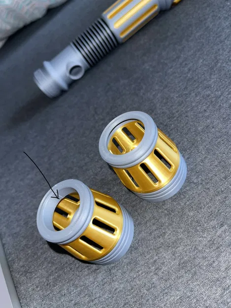 Mô hình phát sáng với rãnh ngắn hơn (-7mm) cho Blade Holder - Image 1