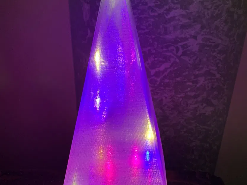 Đèn hình obelisk WLED với đèn fairy BTF và ESP8266 - Image 1