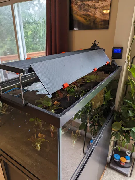 Kẹp chắn sáng DIY cho đèn Chihiros WRGB II 90cm - Image 1