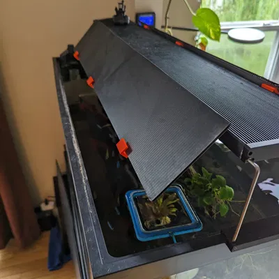 Kẹp chắn sáng DIY cho đèn Chihiros WRGB II 90cm