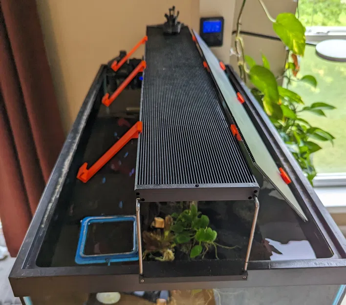 Kẹp chắn sáng DIY cho đèn Chihiros WRGB II 90cm - Image 3