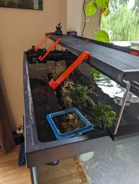 Kẹp chắn sáng DIY cho đèn Chihiros WRGB II 90cm - Image 4