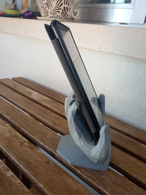 Giá đỡ tay low poly cho Kindle, tablet và điện thoại di động - Image 8