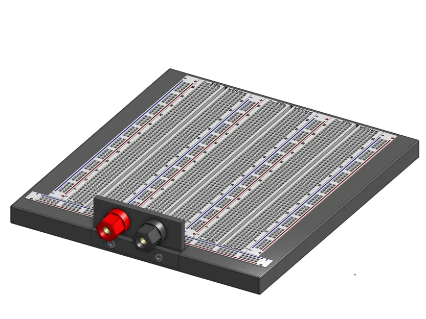 Nền tảng thử nghiệm với giá đỡ breadboard cho ESP32 - Image 2
