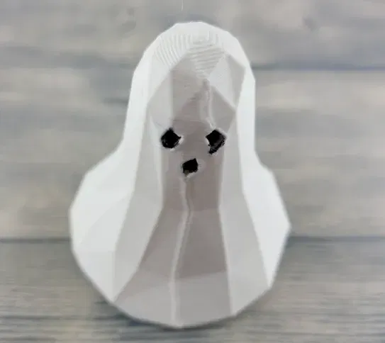 Nhân vật ma nhỏ phong cách low poly dễ thương - Image 2