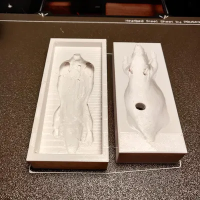 Khuôn đúc silicon cho chuột và rat trong nghiên cứu xạ trị