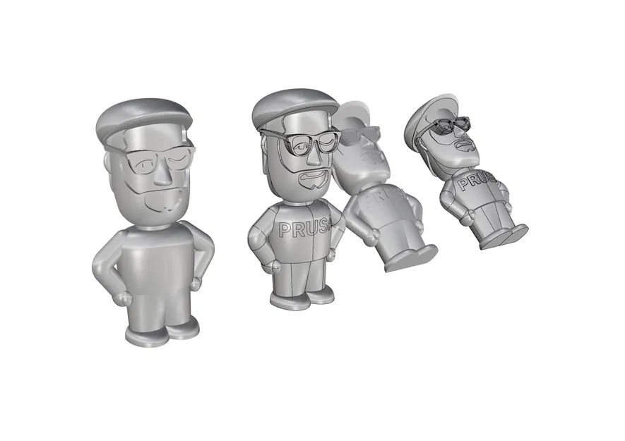 Nhân vật Josef Prusa đơn sắc - Image 1