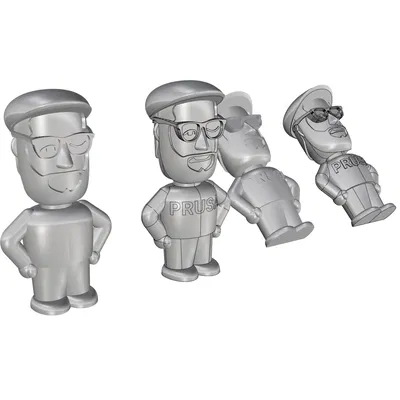 Nhân vật Josef Prusa đơn sắc