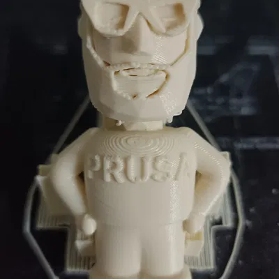 Mô hình Prusa low-poly phong cách nghệ thuật hiện đại