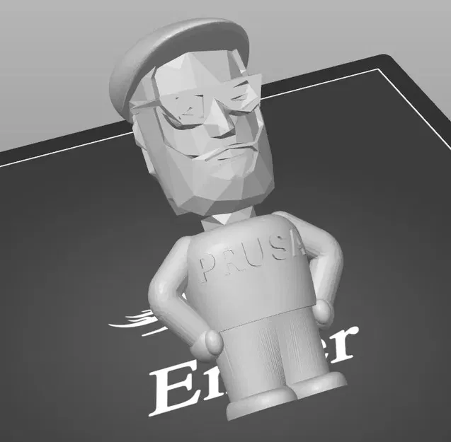 Mô hình Prusa low-poly phong cách nghệ thuật hiện đại - Image 3