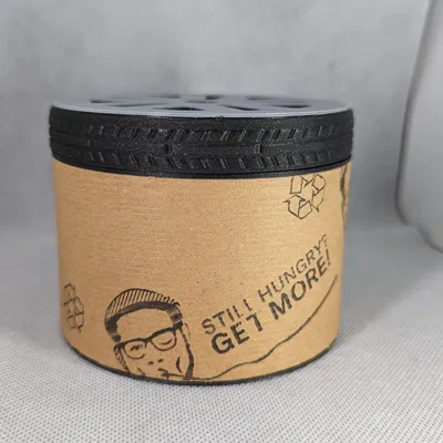 Thiết kế lốp xe từ thùng giấy Prusa.Box