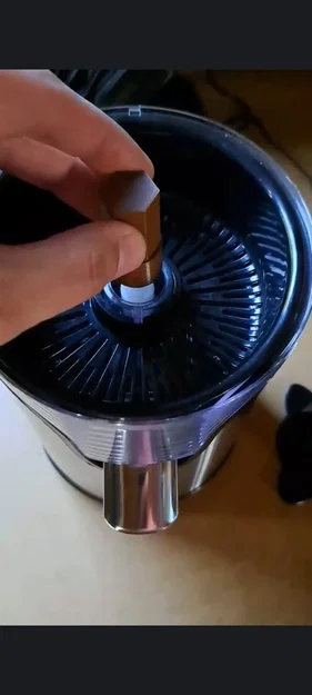 Trục động cơ thay thế cho máy vắt cam Arendo - Image 2