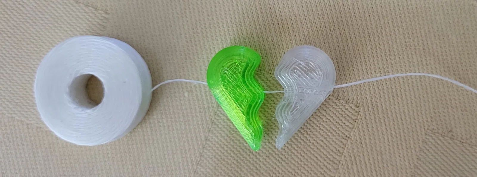 Trái tim hai phần cho trang sức với file FreeCAD - Image 1