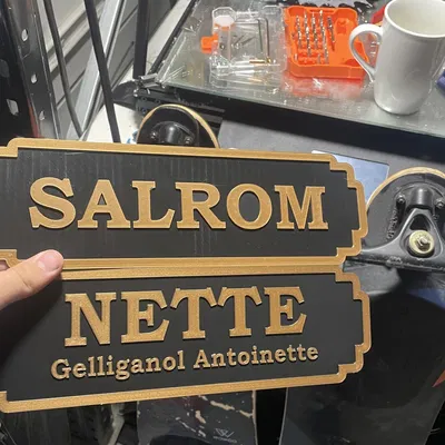 Mẫu biển báo ổn định cho chuồng ngựa