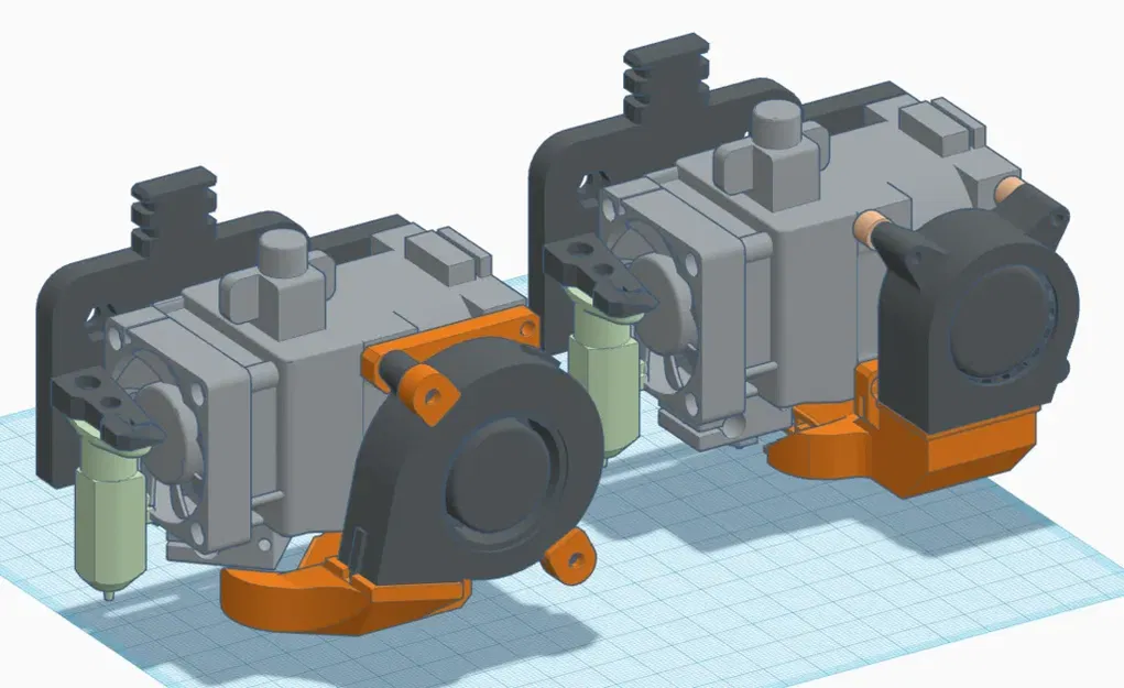 Giá đỡ Hemera mô-đun cho máy in Ender 3 không mất khối lượng x... - Image 1