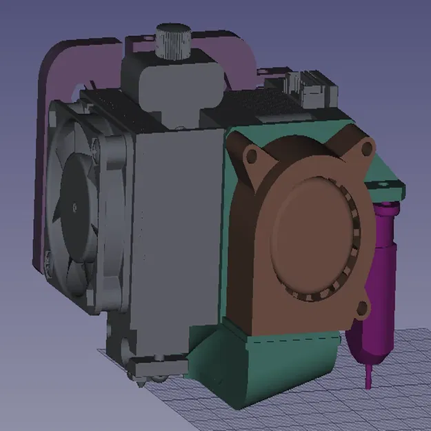 Giá đỡ Hemera mô-đun cho máy in Ender 3 không mất khối lượng x... - Image 6