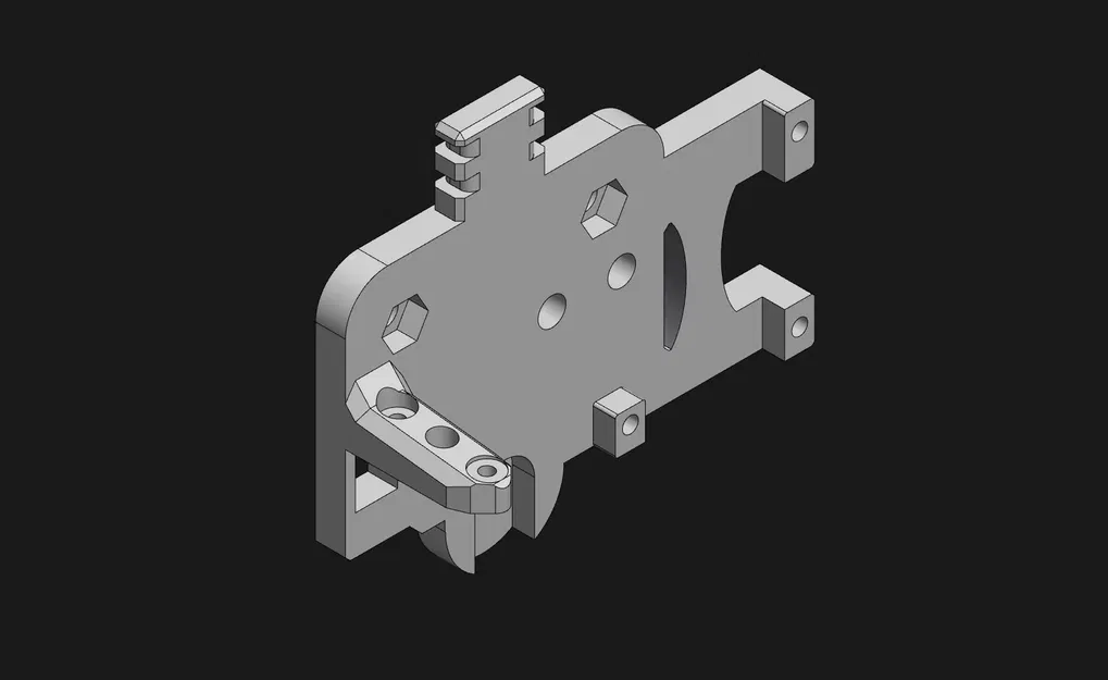 Giá đỡ Hemera V2 cho máy in Ender 3/5 - Image 3