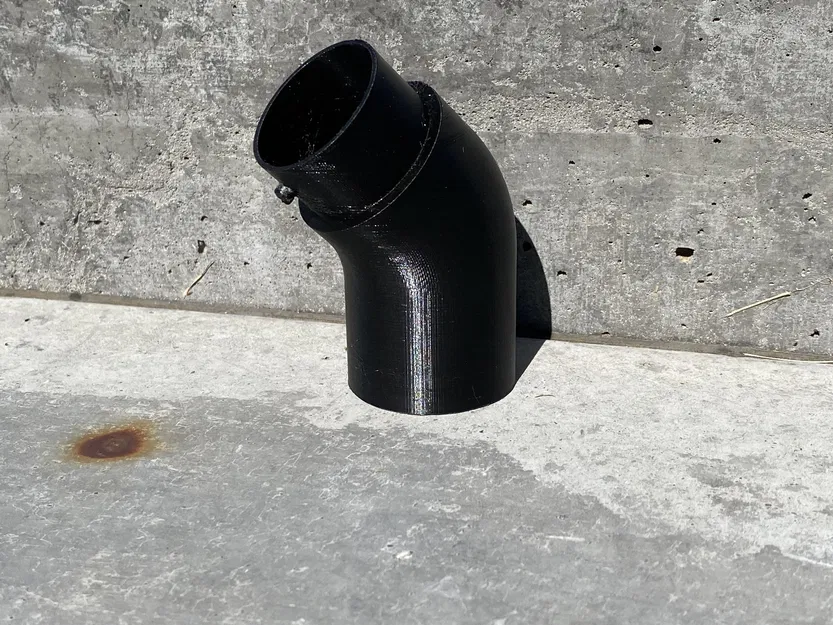 Bộ chuyển đổi ống hút chân không góc 45° với khe J - Image 4