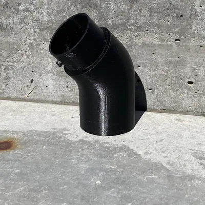 Bộ chuyển đổi ống hút chân không góc 45° với khe J