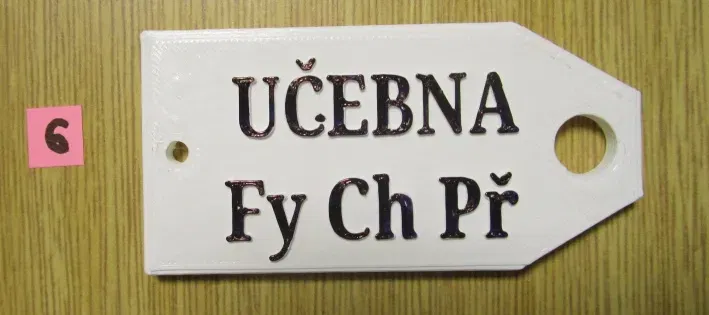 Přívěšek trên chìa khóa với kích thước 80x40x5 - Image 7