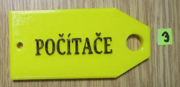 Přívěšek trên chìa khóa với kích thước 80x40x5 - Image 10