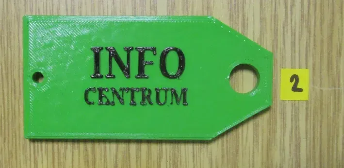 Přívěšek trên chìa khóa với kích thước 80x40x5 - Image 13