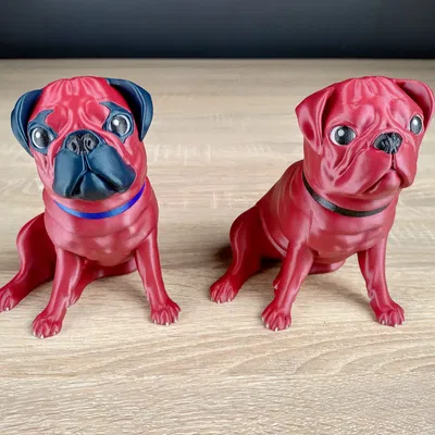 Tượng chó pug Buddy 2.0 của Josef Prusa