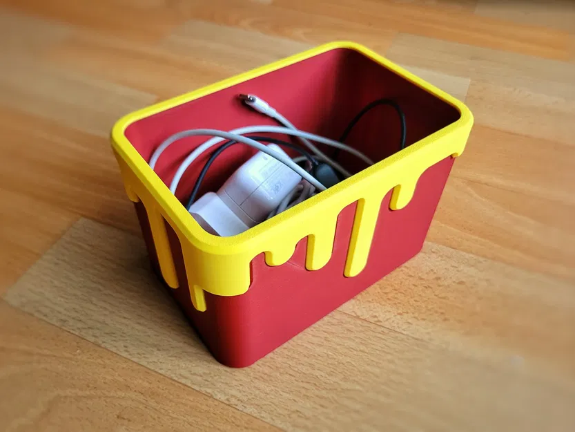 Hộp sạc lớn không tay cầm với thiết kế nhỏ giọt - Image 1