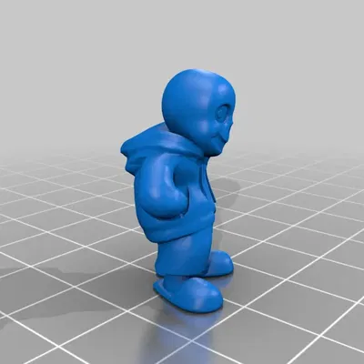 Mô hình nhân vật Sans từ trò chơi Undertale