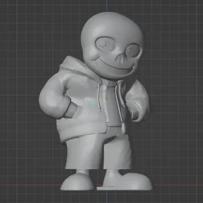 Mô hình nhân vật Sans Amiibo cải tiến từ NebulaNoobs