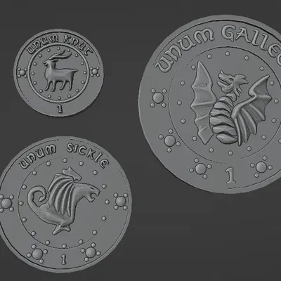 Đồng tiền Gringotts - Hai mặt