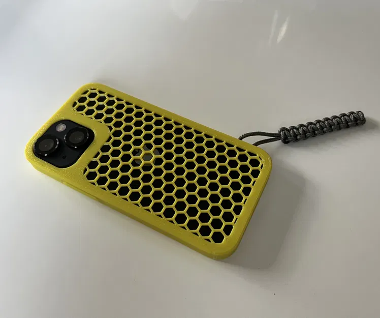 Ốp lưng iPhone 13 Mini có lỗ treo dây đeo và thiết kế hình lụ... - Image 2