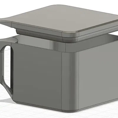 Thùng đựng rác để bàn thiết kế đơn giản 150x150x100