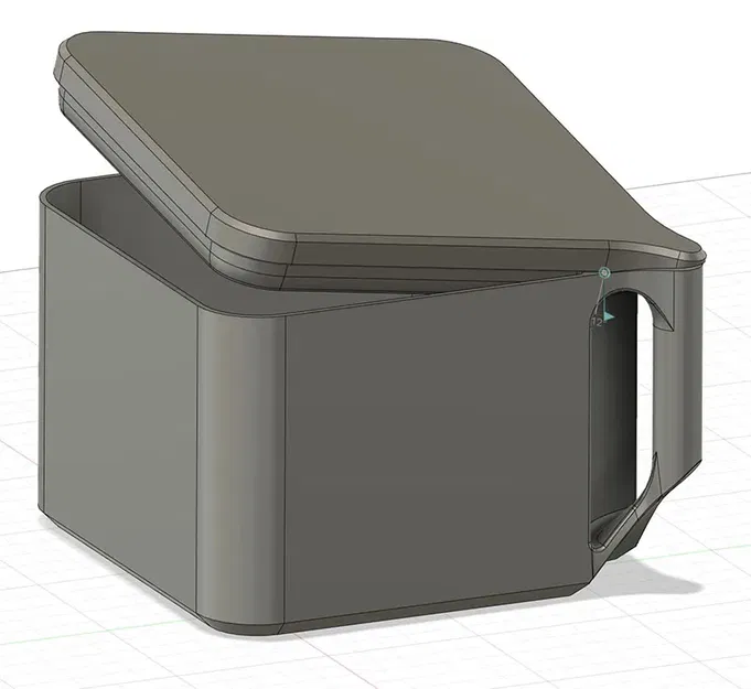 Thùng đựng rác để bàn thiết kế đơn giản 150x150x100 - Image 11