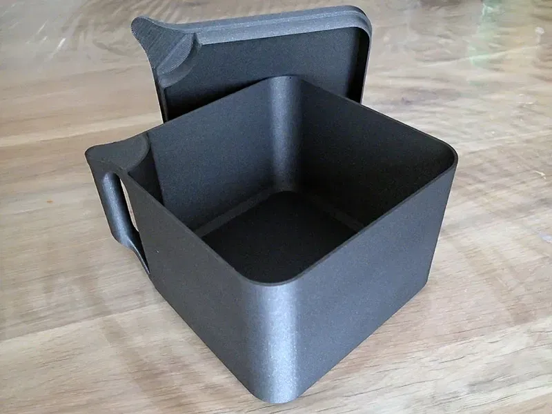 Thùng đựng rác để bàn thiết kế đơn giản 150x150x100 - Image 18