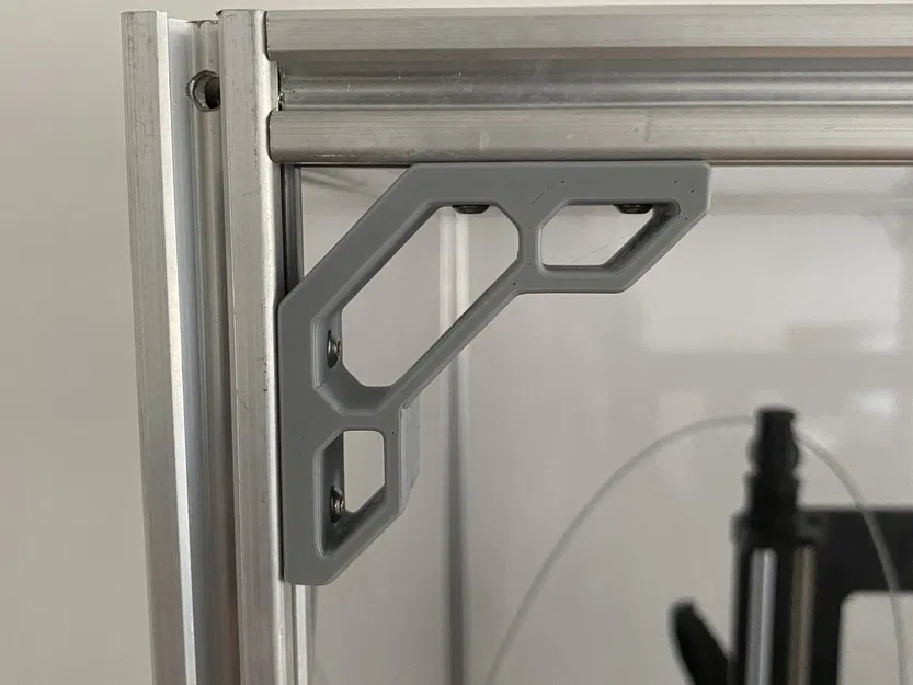 Giá đỡ góc nhôm 20x20 cho vít M3 - Image 2