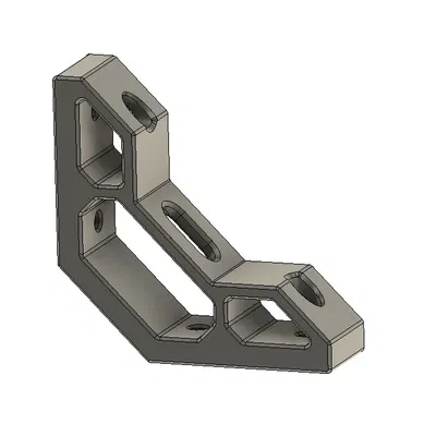 Giá đỡ góc nhôm 20x20 cho vít M3