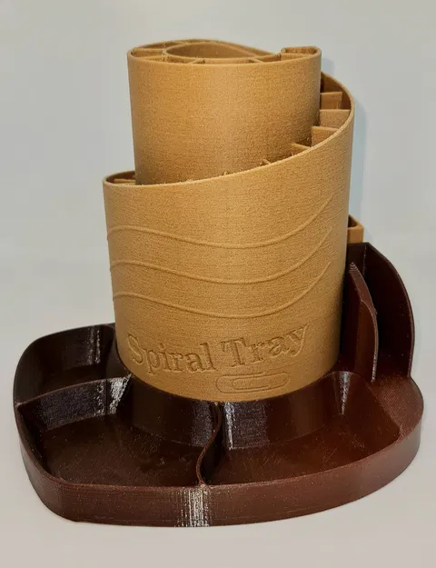 Giá đỡ văn phòng phẩm hình xoắn ốc với đế tách rời - Image 9