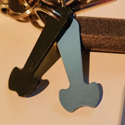 Chìa khóa giỏ hàng mua sắm thiết kế đơn giản