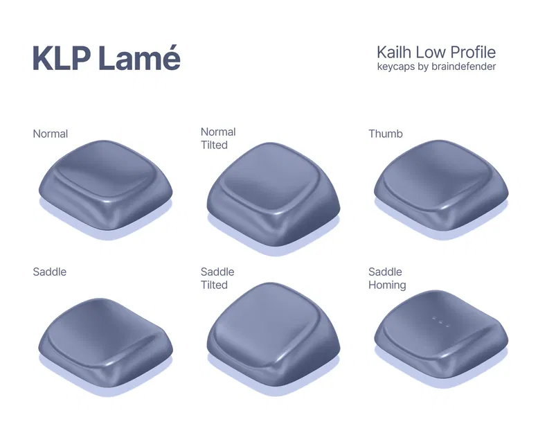 Nắp phím KLP Lame cho công tắc Kailh Low Profile Choc - Image 2