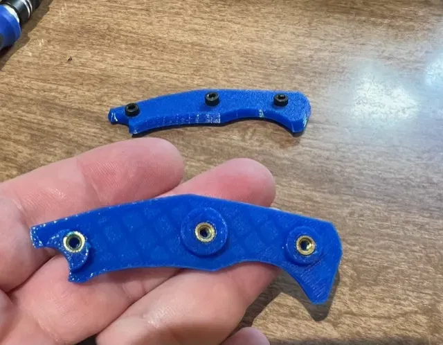 Mặt cắt tay cầm dao Giantmouse GMF1 - Image 5