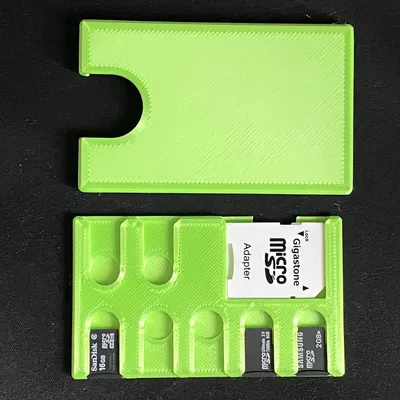 Hộp đựng thẻ SD/MicroSD với thiết kế vừa vặn cho MicroSD